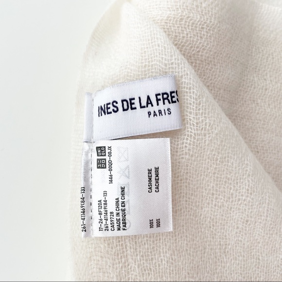 UNIQLO x Ines de la Fressange cashmere scarf - Picture 3 of 3